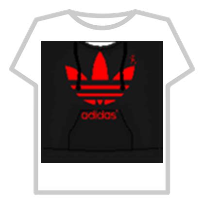 red adidas hoodie roblox.